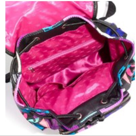 Juicy Couture Logo Fall School Backpack Bag NWT - Picture 4 of 7